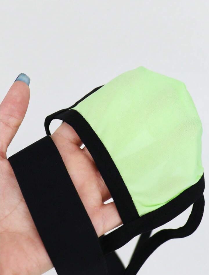 Neon Glow Strap Thong